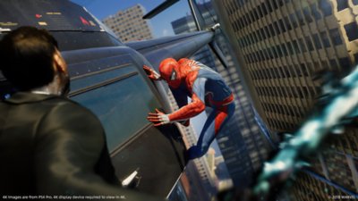 marvel's spider-man – снимок экрана