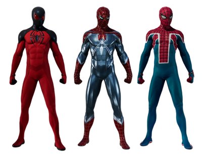 spider-man dodatkowy kostium
