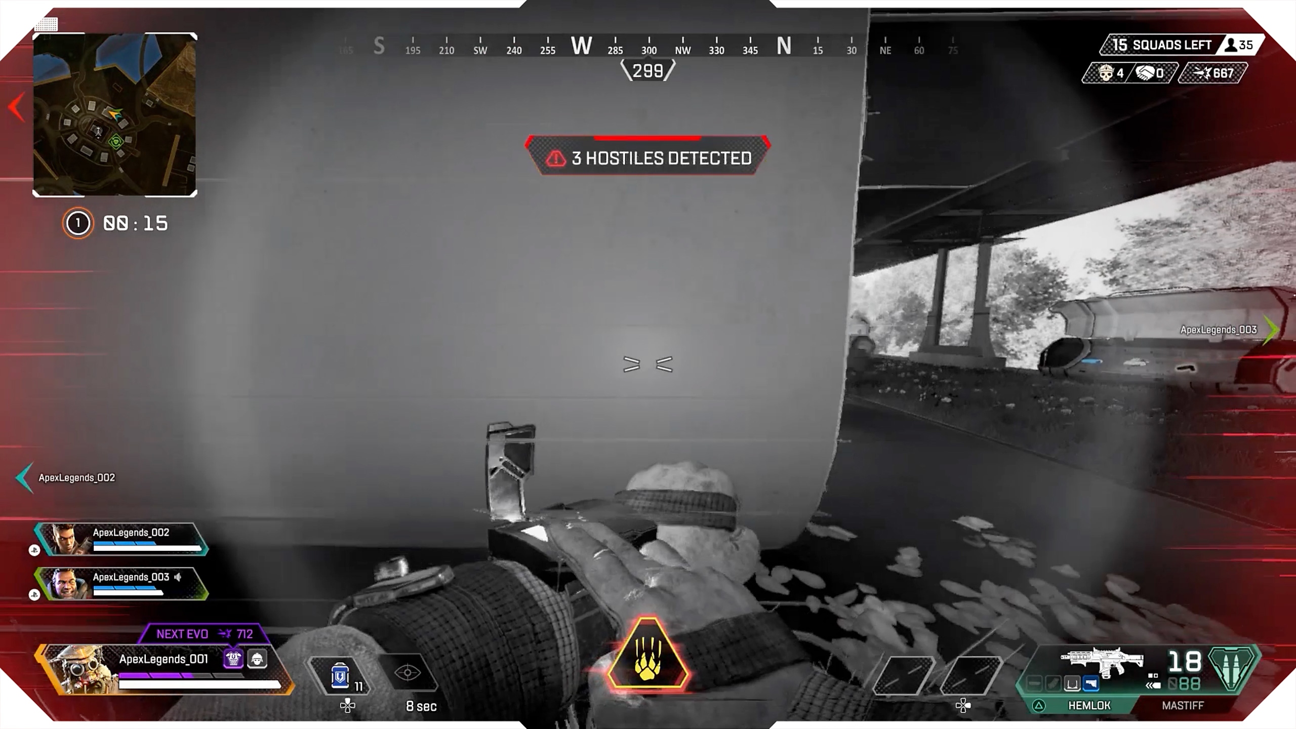 Demostración en vídeo habilidad de Bloodhund