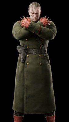 Fotografía de cuerpo entero del personaje Volgin.