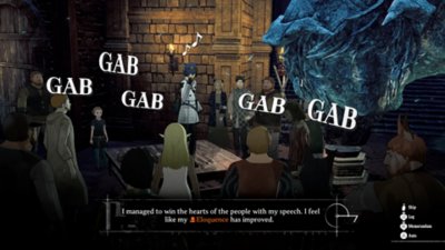 Metaphor: ReFantazio screenshot showing the player improving an ability