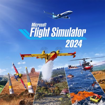 《Microsoft Flight Simulator 2024》商店艺术图