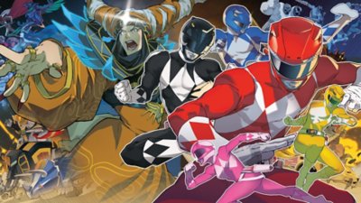 Key art for Mighty Morphin Power Rangers: Rita's Rewind