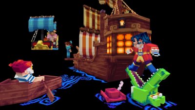 Дополнение Minecraft x Walt Disney World Magic Kingdom – снимок экрана