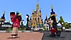 Додаток Minecraft x Walt Disney World Magic Kingdom – зняток екрану