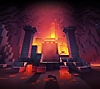 Illustration d'arrière-plan de Minecraft Dungeons