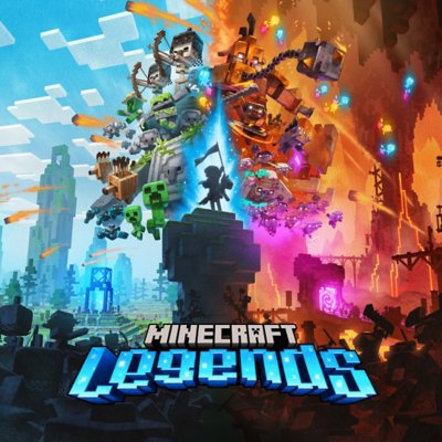《Minecraft Legends》主题宣传海报