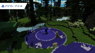 Gameplay screenshot from Minecraft Legends