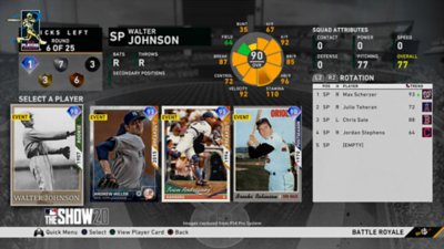 Captura de pantalla de MLB The Show 20