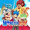 Monster Boy and the Cursed Kingdom key art featuring a hand-drawn illustration of the main character and his many monster forms.