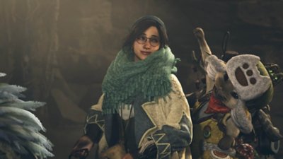 モンスターハンター ワイルズ スクリーンショット いつもと違う衣装を着たアルマ
