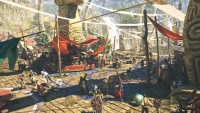 モンスターハンター ワイルズ スクリーンショット 新登場の「大集会所」