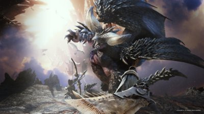 Monster Hunter World-bakgrundsbild (dator)