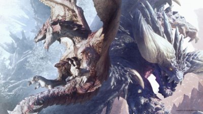 خلفية شاشة سطح المكتب للعبة Monster Hunter World