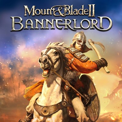 Mount & Blade II: Bannerlord – arte mostrando um guerreiro a cavalo