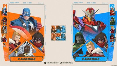 MARVEL Tōkon: Fighting Souls screenshot showing the character selection screen