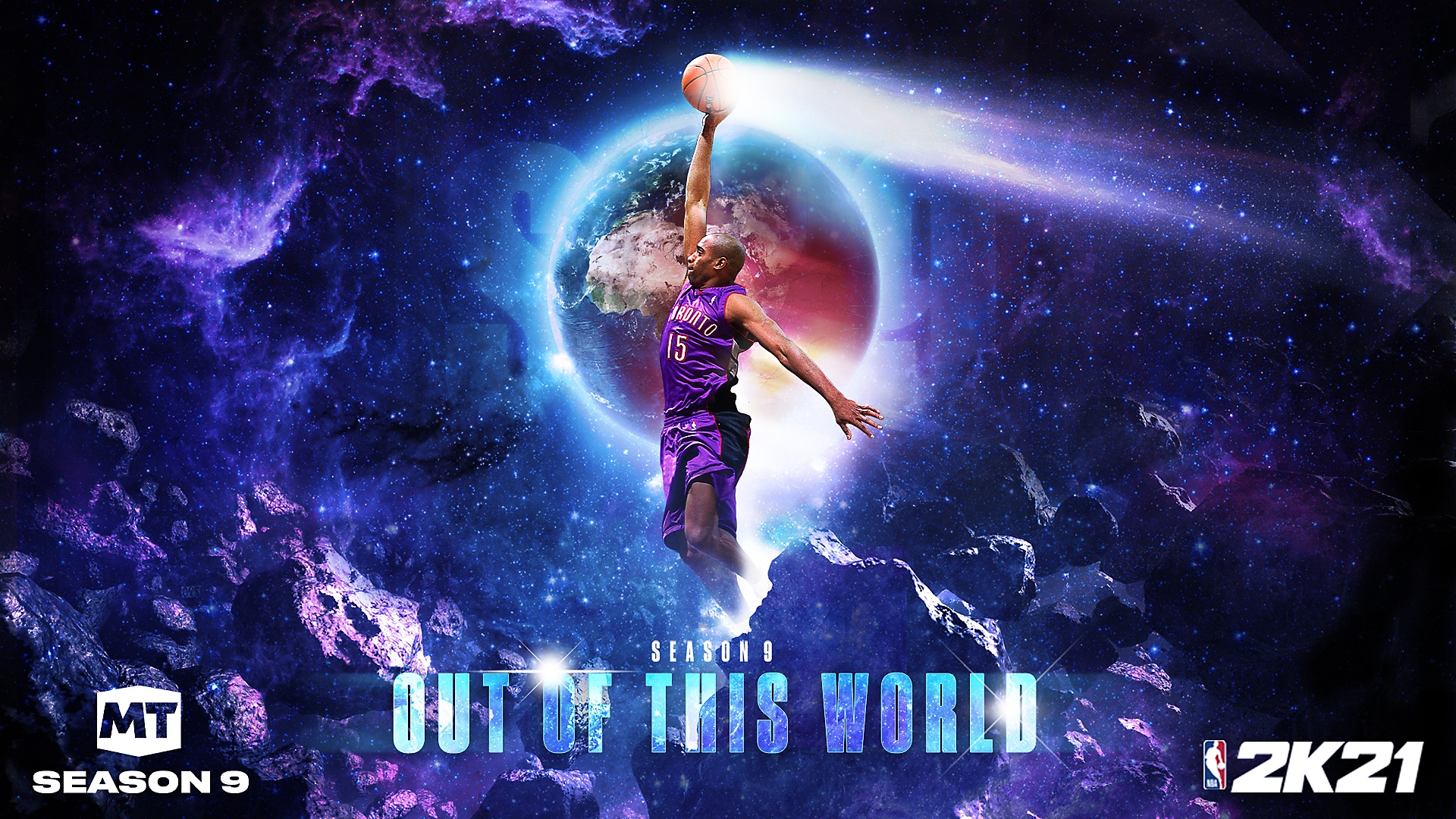 NBA 2K21 - Mi EQUIPO Temporada 9: Out of this World - arte guía