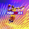 NBA 2K24 key art featuring Kobe Bryant dunking