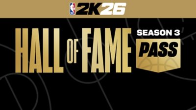 Arte de la tienda de NBA 2K26 - Pase del Salón de la Fama: Temporada 3