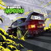 Imagini din Need for Speed Unbound cu o mașină pe pistă.