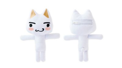 どこでもいっしょ×猫部　トロたちの引っかけるぬいぐるみポーチ Gallery Image 2