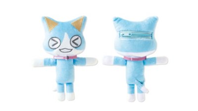 どこでもいっしょ×猫部　トロたちの引っかけるぬいぐるみポーチ Gallery Image 4