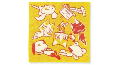 どこでもいっしょ×猫部　トロと仲間たちのジャカード織りハンカチ Gallery Image 4