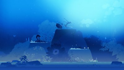 Neva screenshot showing Alba attacking an enemy with a sword