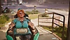 New Tales from the Borderlands – Capture d'écran montrant Fran qui est assise dans sa chaise volante