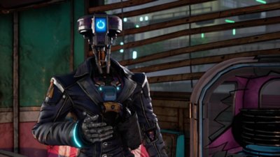 New Tales from the Borderlands screen featuring LOU13 the robot
