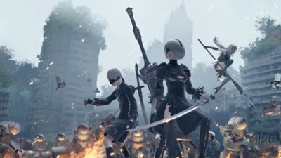 《Nier: Automata》首图美术设计