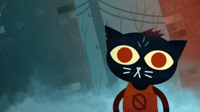 Grafika banneru hry Night in the Woods