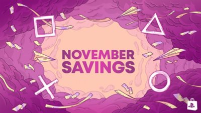 Global Store Promo - November Savings key art