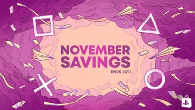 Global Store Promo - November Savings key art