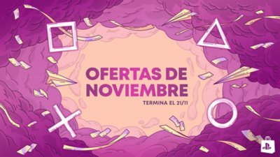 Promoción global en tiendas - Arte promocional de las ofertas de noviembre