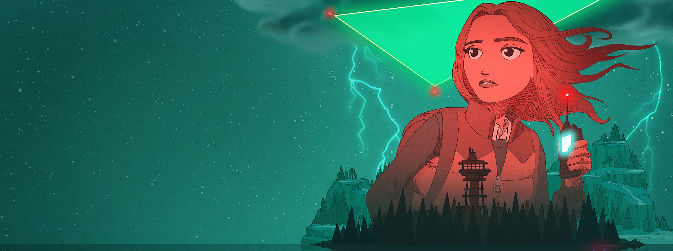 OXENFREE II: Lost Signals - póster