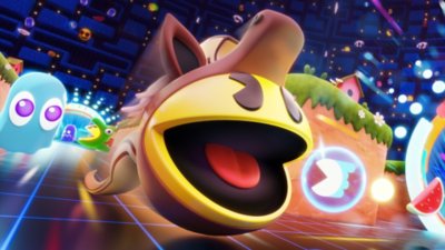 Arte de héroe de Pac-Man Mega Tunnel Battle: Chomp Champs