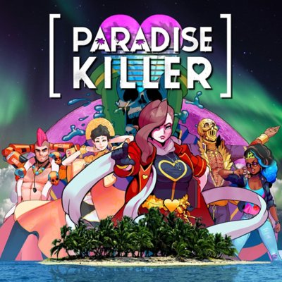 อาร์ตเวิร์กร้านค้า Paradise Killer