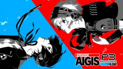 صورة فنية أساسية لحلقة Aigis من لعبة Persona 3 Reload