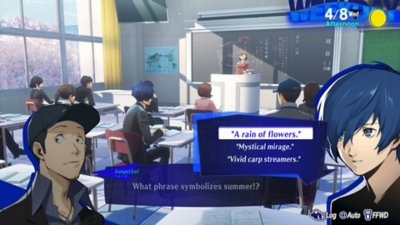 Snimak ekrana igre Persona 3 Reload