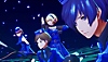 Persona 3 Reload screenshot showing the additional Velvet Room-themed costumes.