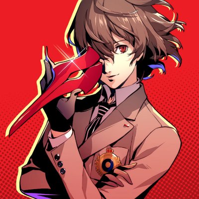 Renderização do personagem Goro, de Persona 5 Royal