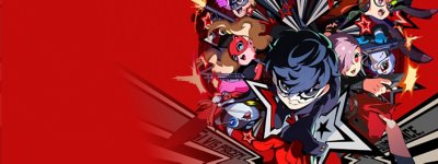 Persona 5 Tactica key artwork showing a montage of characters
