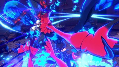 Uno screenshot di Persona 5 Tactica che mostra un combattimento