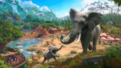 Planet Zoo - Illustratie held