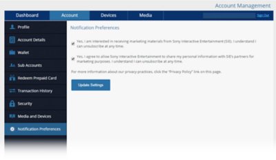 How to Sign-Up for PlayStation Marketing Communications