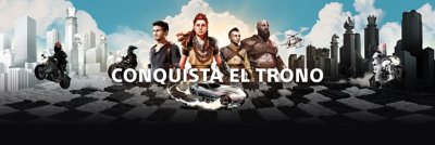 Bandera del héroe de Conquista el Trono