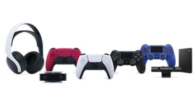 PlayStation accessories  Official PS5 controllers, audio headsets