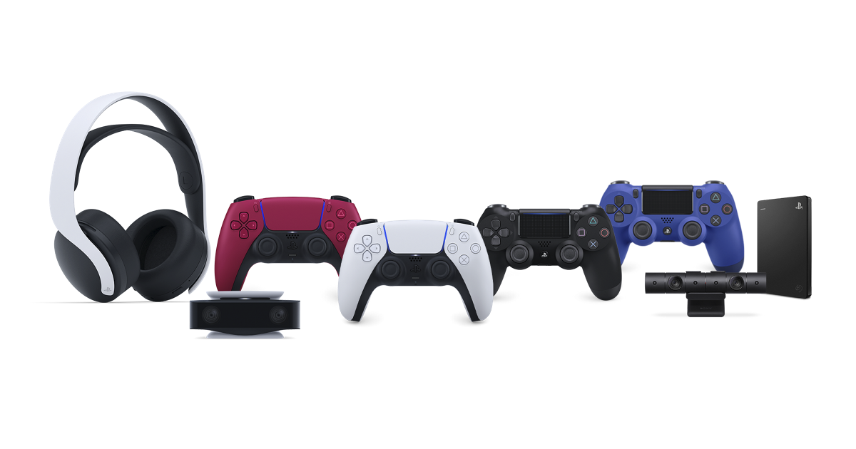 hemisferio Increíble Sentirse mal PS5 & PS4 accessories | Official PlayStation controllers, headsets, cameras  and more
