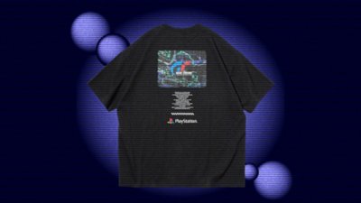 【限定展開】PlayStation BACK PRINT CREW NECK TEE / GRAN TURISMO Gallery Image 1